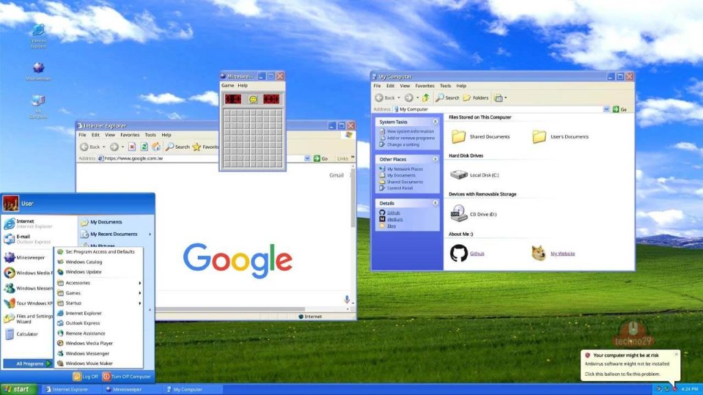3. MS XP
