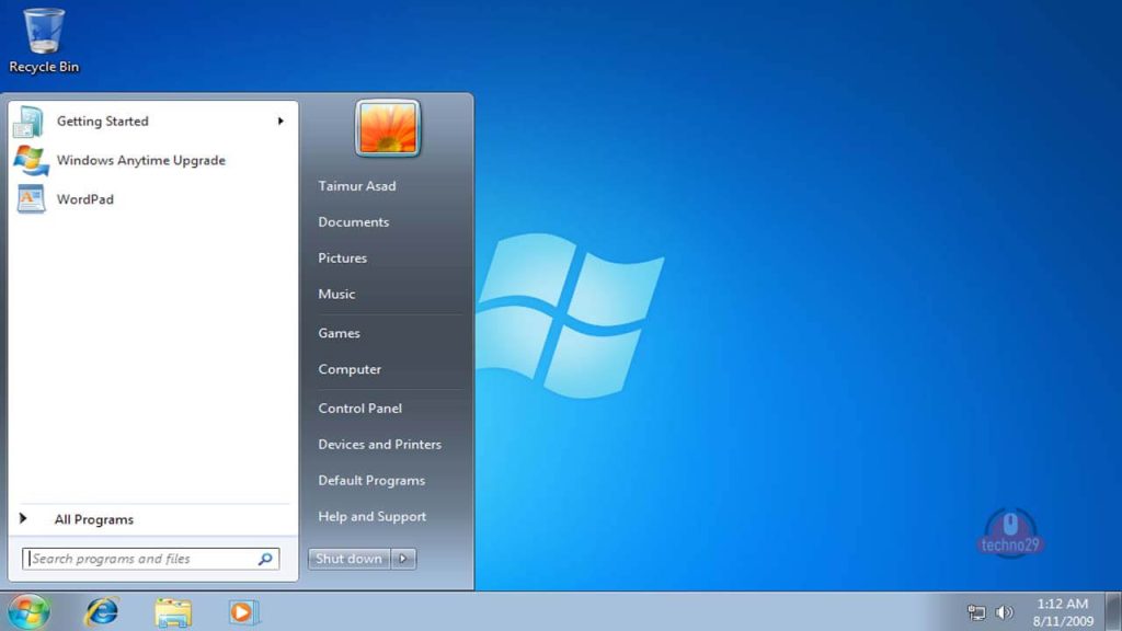 5. Win 7