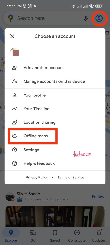 Google map offline 